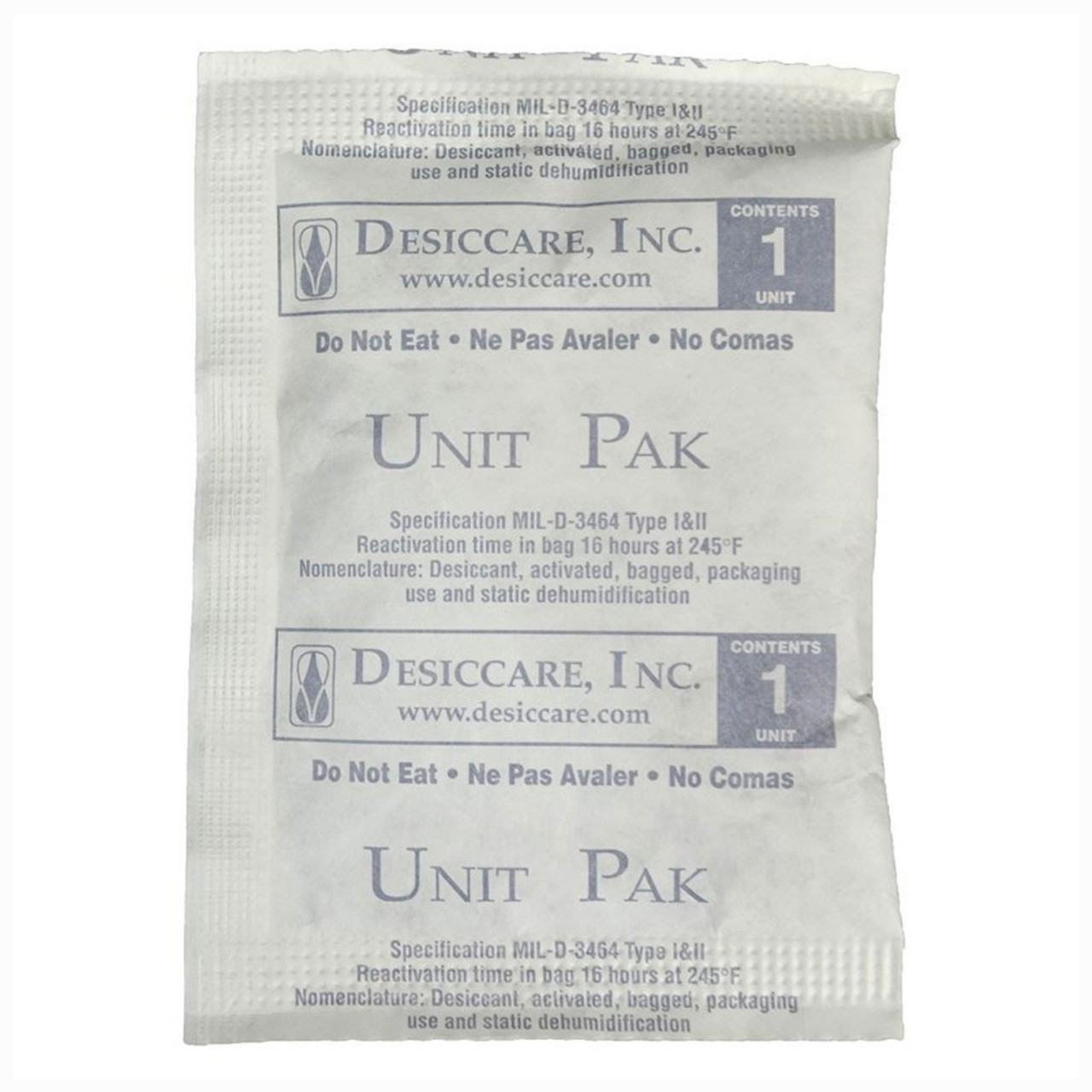 SCS 1PLDES300  |  Desiccant, Tyvek, 1 Unit - 300/Pail