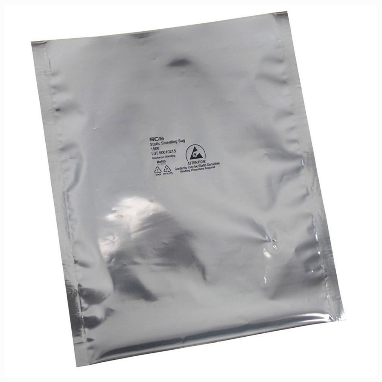 SCS 150812 |  Metal-Out Static Shielding Bag, Open-Top, 1500 Series, 8"x12" - 100/PK