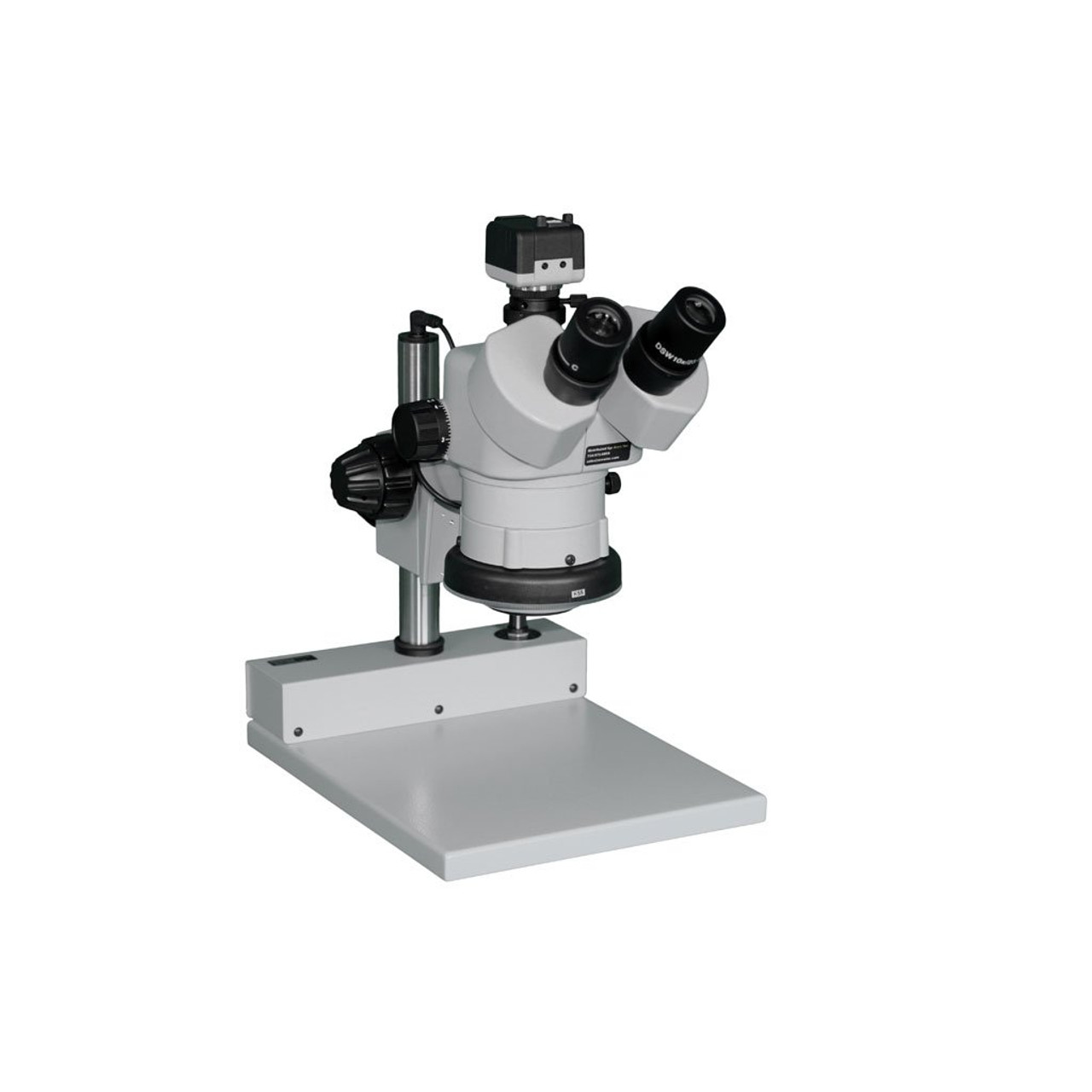 Aven 26800B-323  |  Dszv-44 Stereo Zoom Trinocular Microscope On Stand Pled With Usb Color Camera