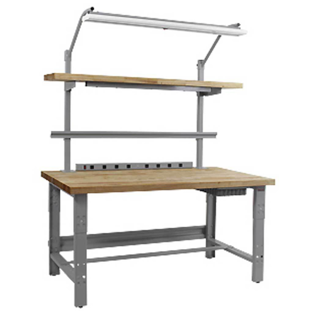 BenchPro RWC-4  |  Roosevelt Series Complete Set with Oiled Maple 1-3/4" Top - 30" x 72"