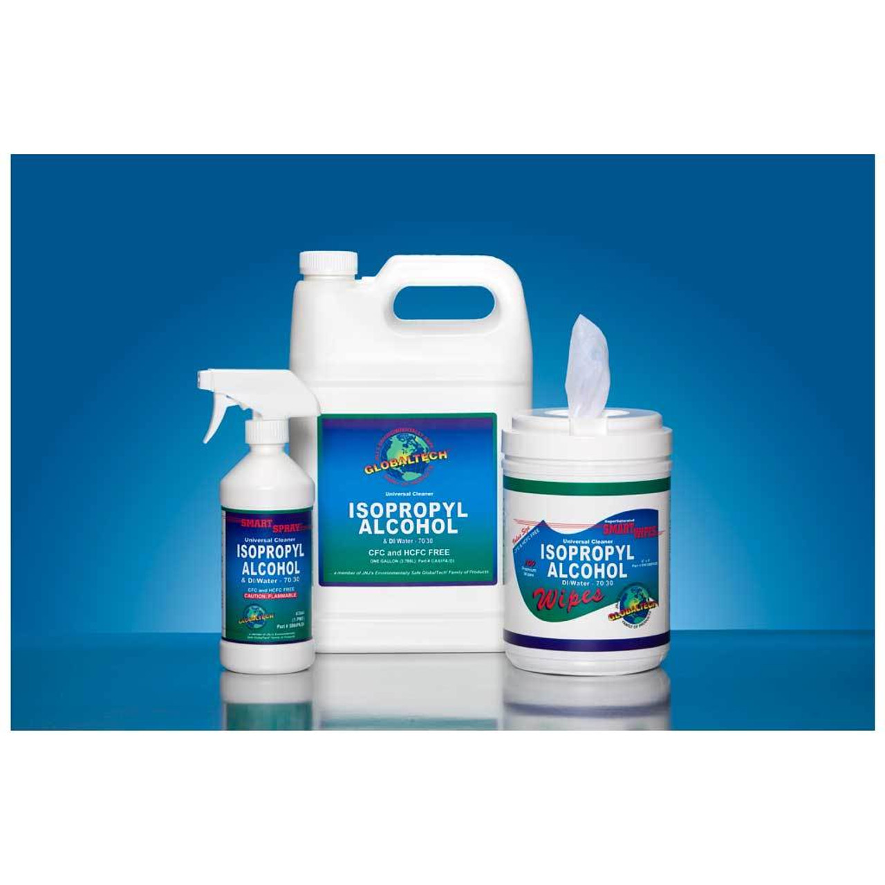 JNJ Industries FR10052IPA/DI-12  |  Industrial IPA/DI Water (70/30 blend), 100ct, 6in x 9in