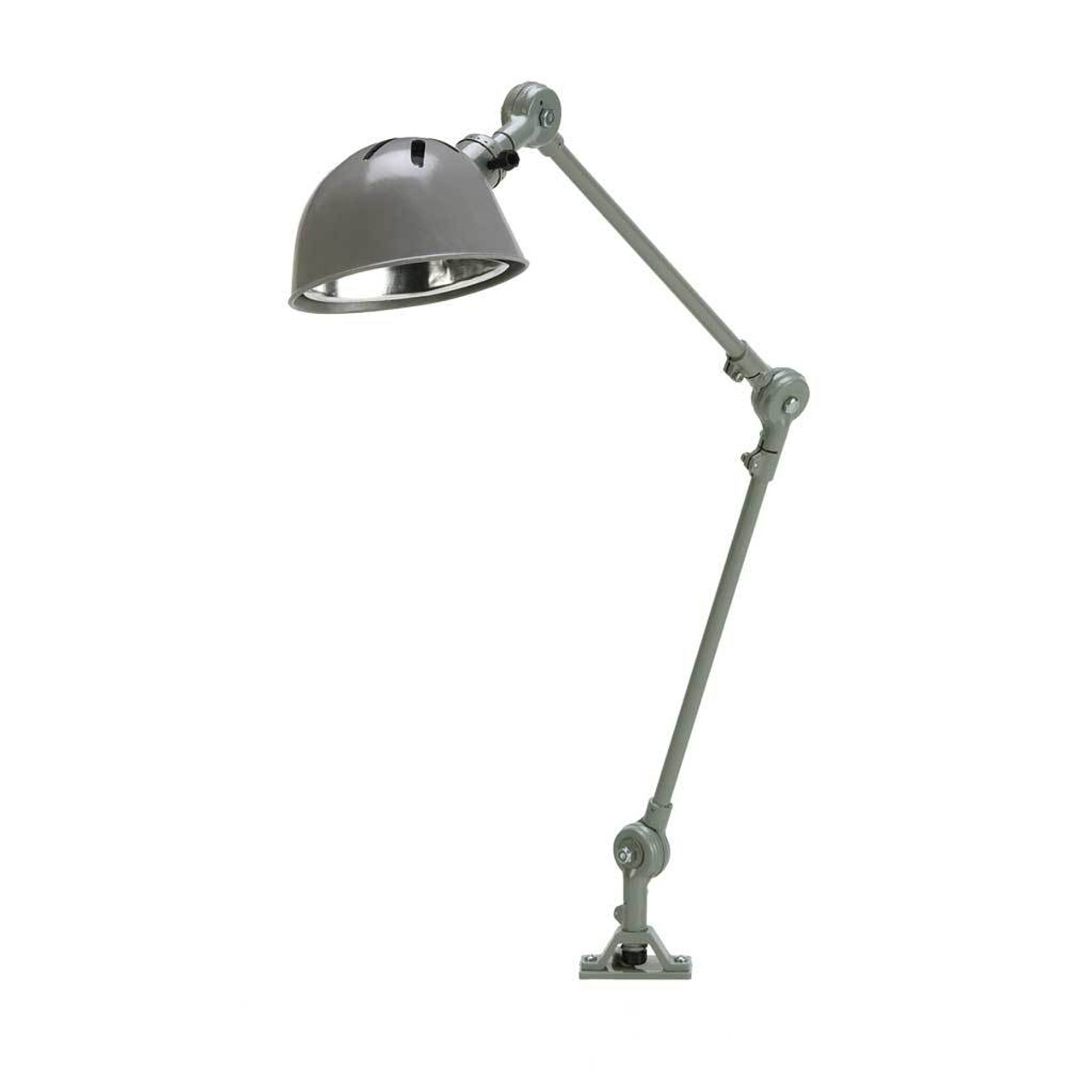 OC White 11200 |  Uniflex - Grey - 14in - Screw Down - 120V - 60W - Incandescent/CFL