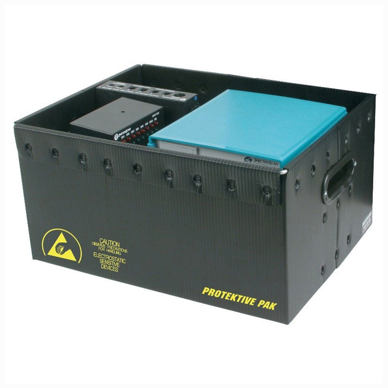 Protektive Pak 39115 |  Storage Container, Plastek, 18-3/8 X 12-3/8 X 6-3/4 In