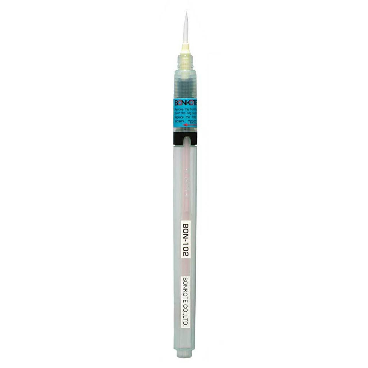 OC White BON-102D  |  Bonkote America Flux Dispensing Pens - Broad Point, Nylon Brush Tip - ESD-Safe - Pack of 5
