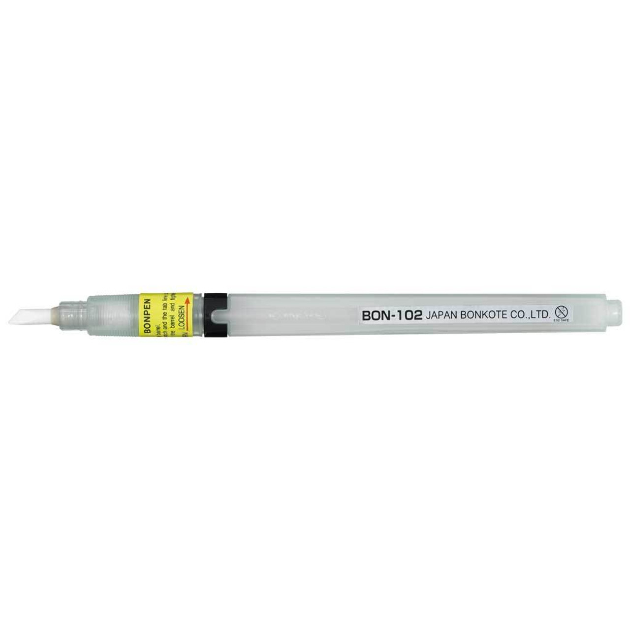 OC White BON-102K  |  Bonkote America Flux Dispensing Pens - Knife Point, Felt Tip - ESD-Safe - Pack of 5