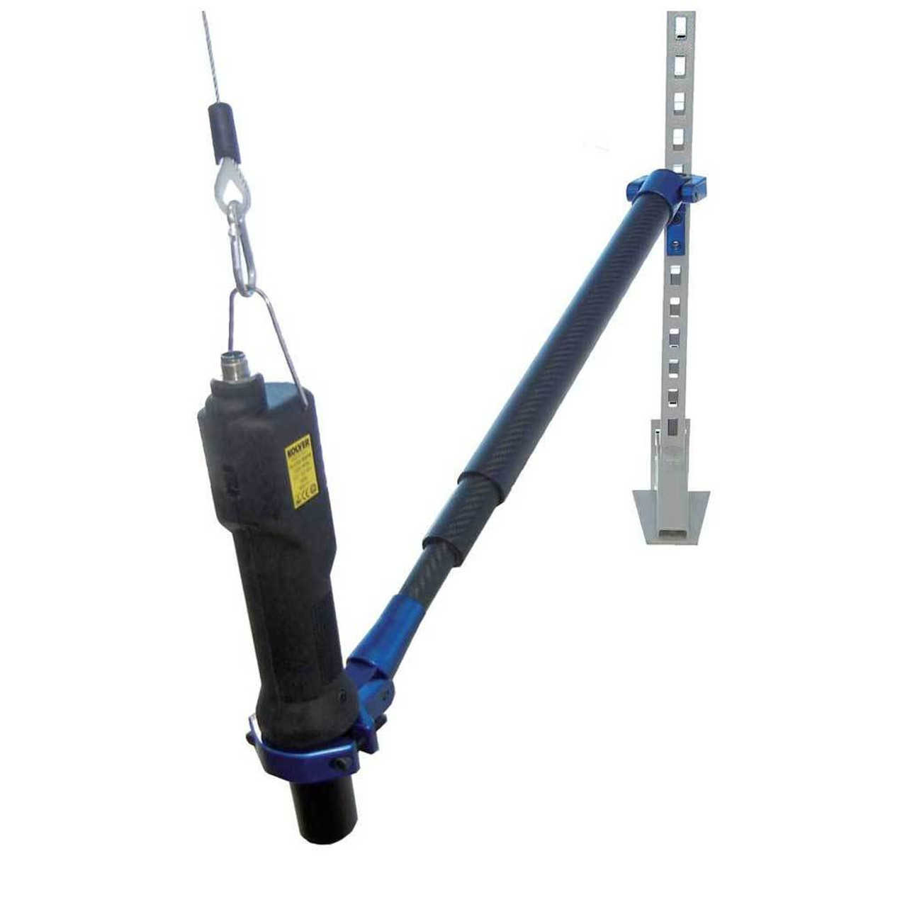 KolverUSA CAR281  |  Carbon fiber telescoping torque arm, 25 Nm, 490-950mm