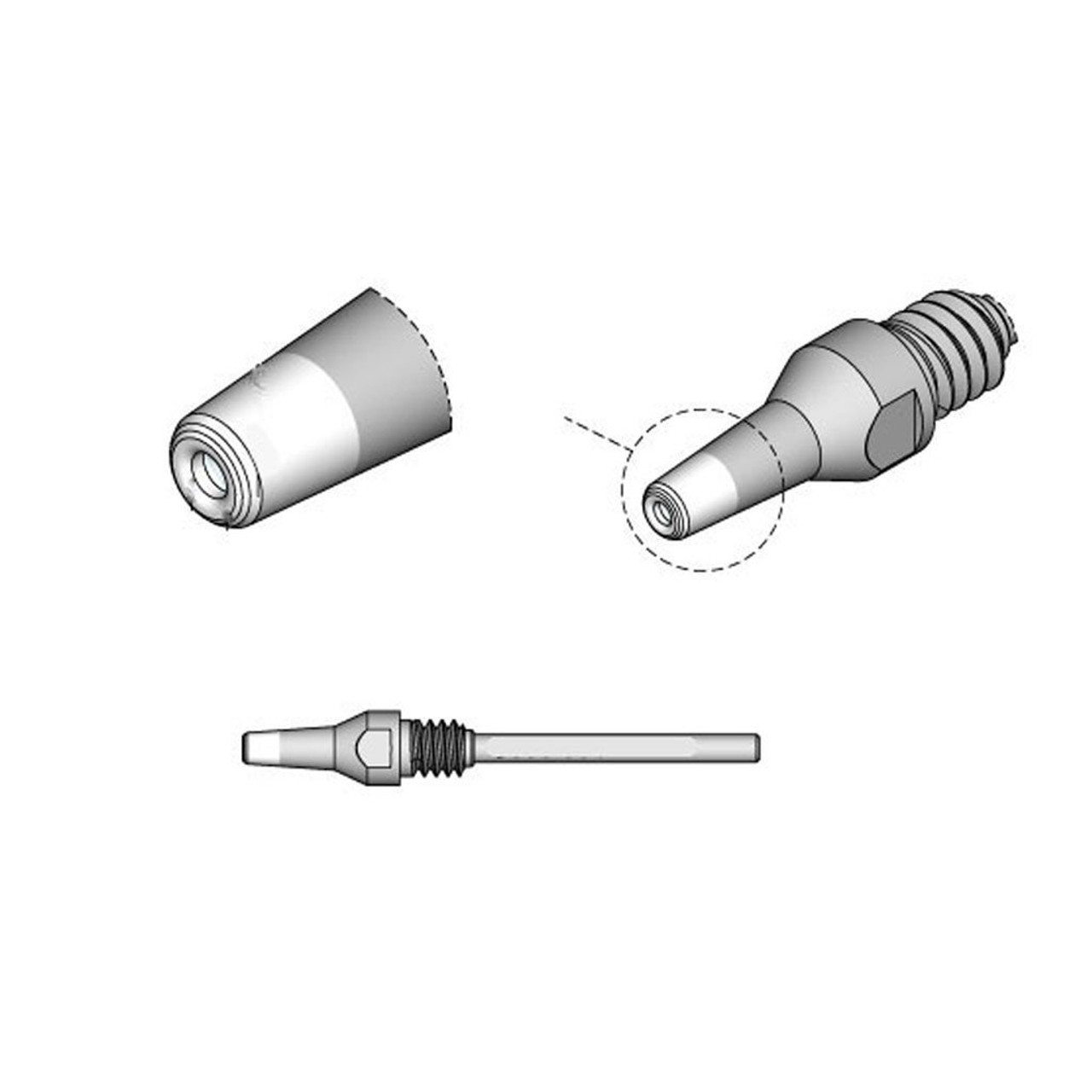 JBC C560004  |  C560 Desoldering Tip - 3.2 mm