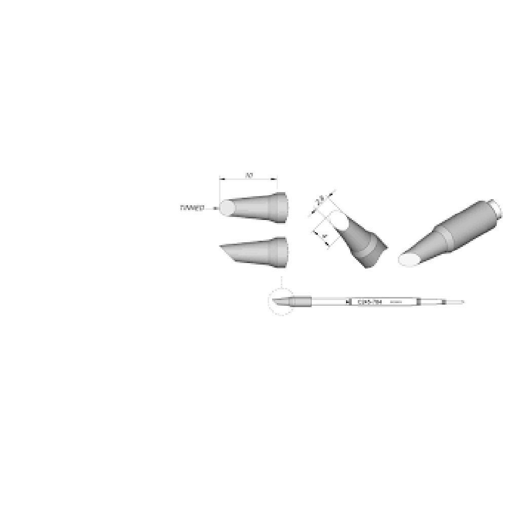 JBC C245784  |  Cartridge Bevel Ø2,8