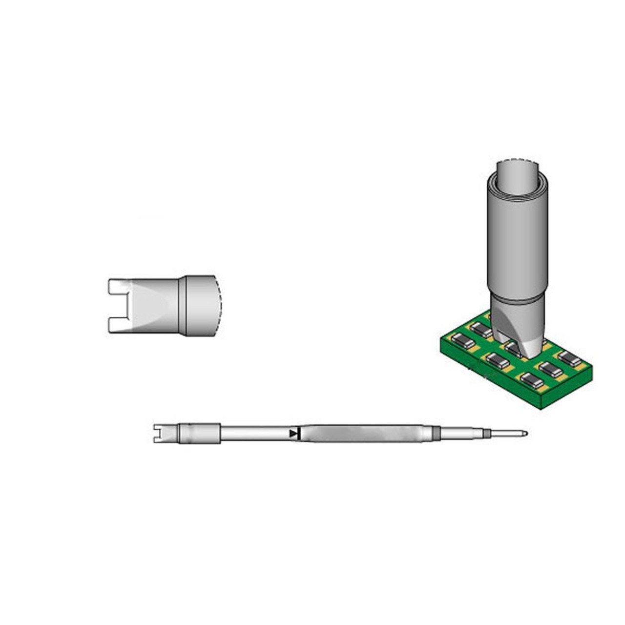 JBC C245016  |  SMD Chip Soldering Tip Cartridge T245 Iron - 1.9 mm