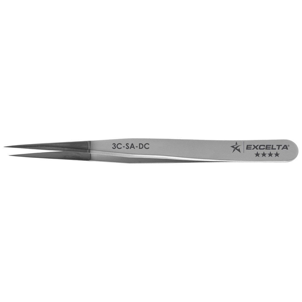 Straight Aimed Ceramic Tweezers for Electronics Soldering with Stainless  Steel Handle Black Tweezers Hand Tool Precision Tweezer