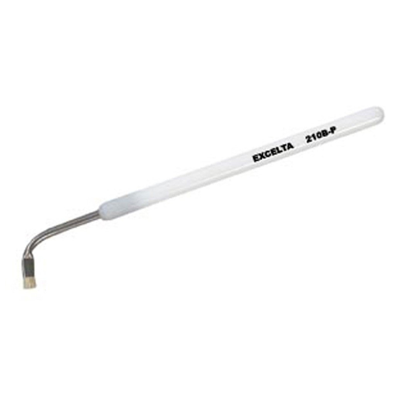 Excelta 210B-P  |  Brushes - Instrument Cleaning - Bent - 4-Star - Acetal Handle w/Hog Hair Bristle
