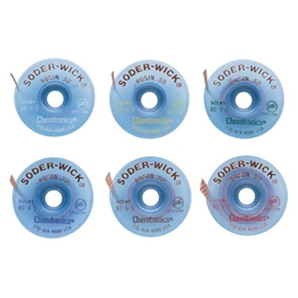 80-3-10 | Soder-Wick Rosin - 10' (30.5 m)/bobbin