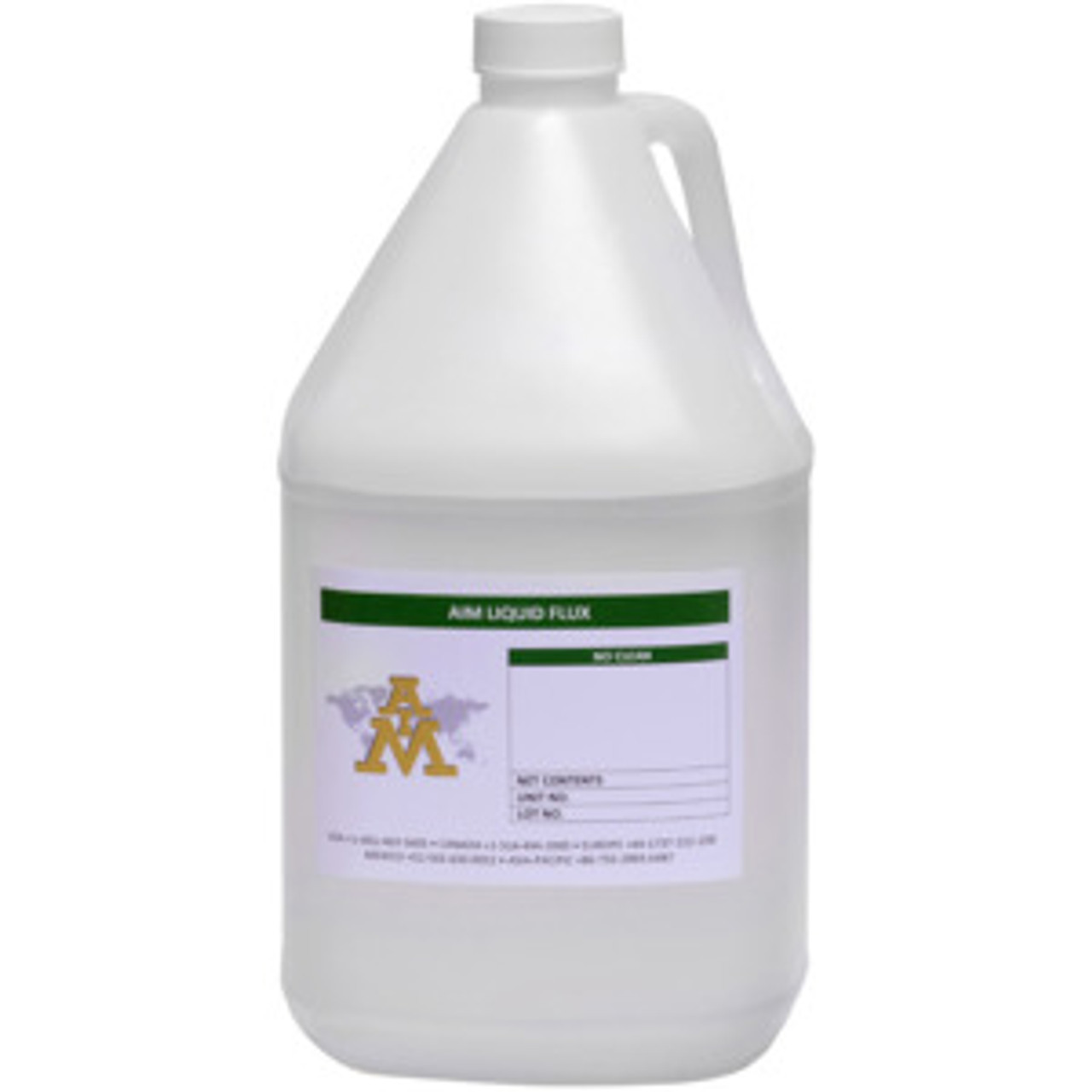 AIM Solder 20119 |  NC275 VOC Free, NoClean Flux, Low Residue, Versatile - 1-Gallon Container