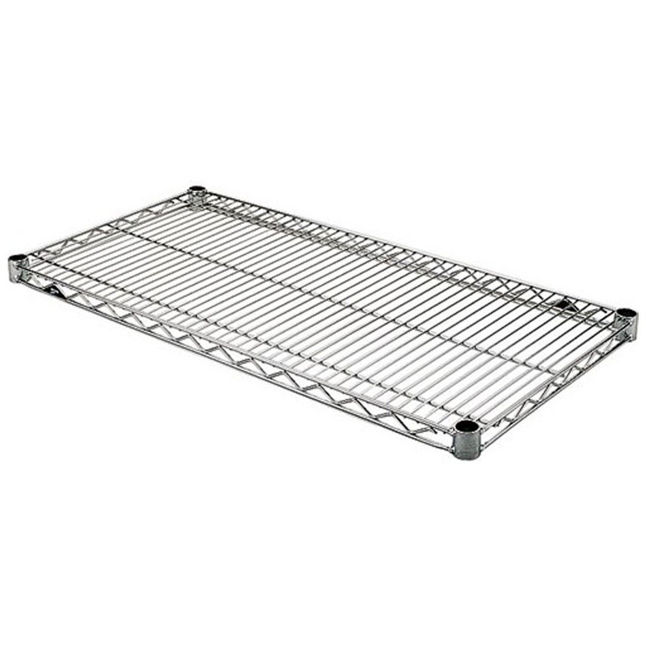 Metro 2424NC| 24X24 WIRE CHROME SHELF