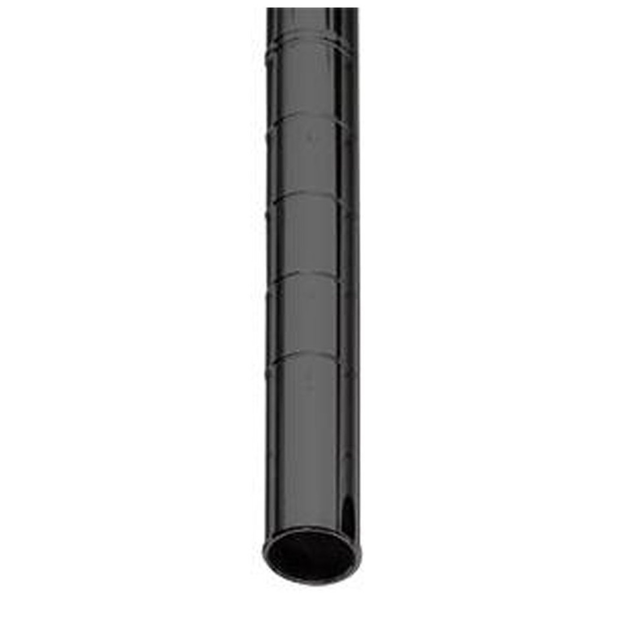 Metro 13UPBL  |  Super Erecta Steel Shelf Mobile Post, 1"W x 14.5"H, Black (4/Pk)