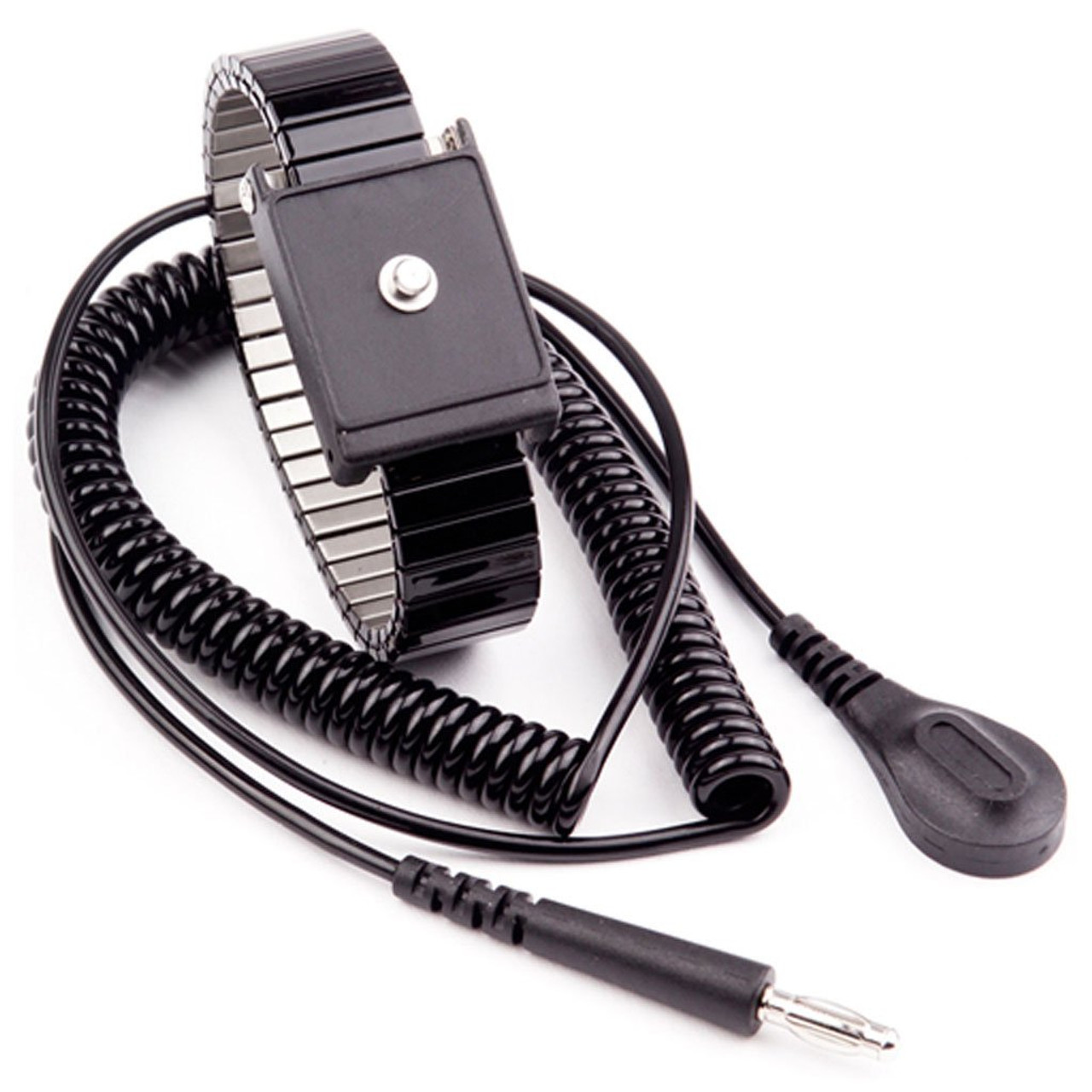 Transforming Technologies WB6037  |  Wrist Strap Set, Premium, 6', 4mm Machined Post - Case of 10