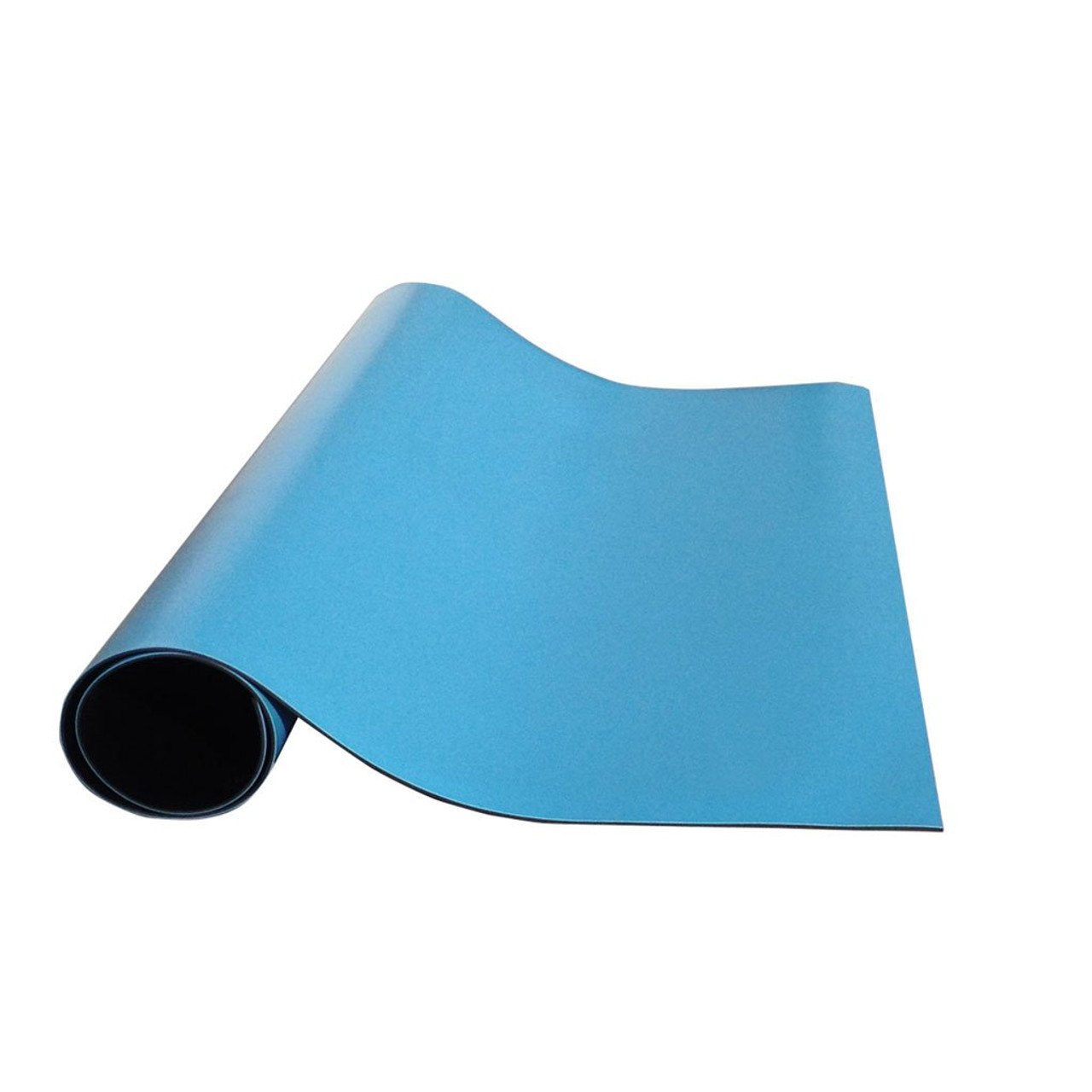 Transforming Technologies MT2524B  |  24" x 50' x .060", Light Blue, Rubber Table Mat, Roll