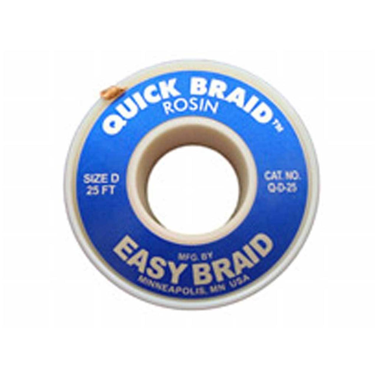 EasyBraid Q-D-25  |  Quick Braid Desoldering Braid