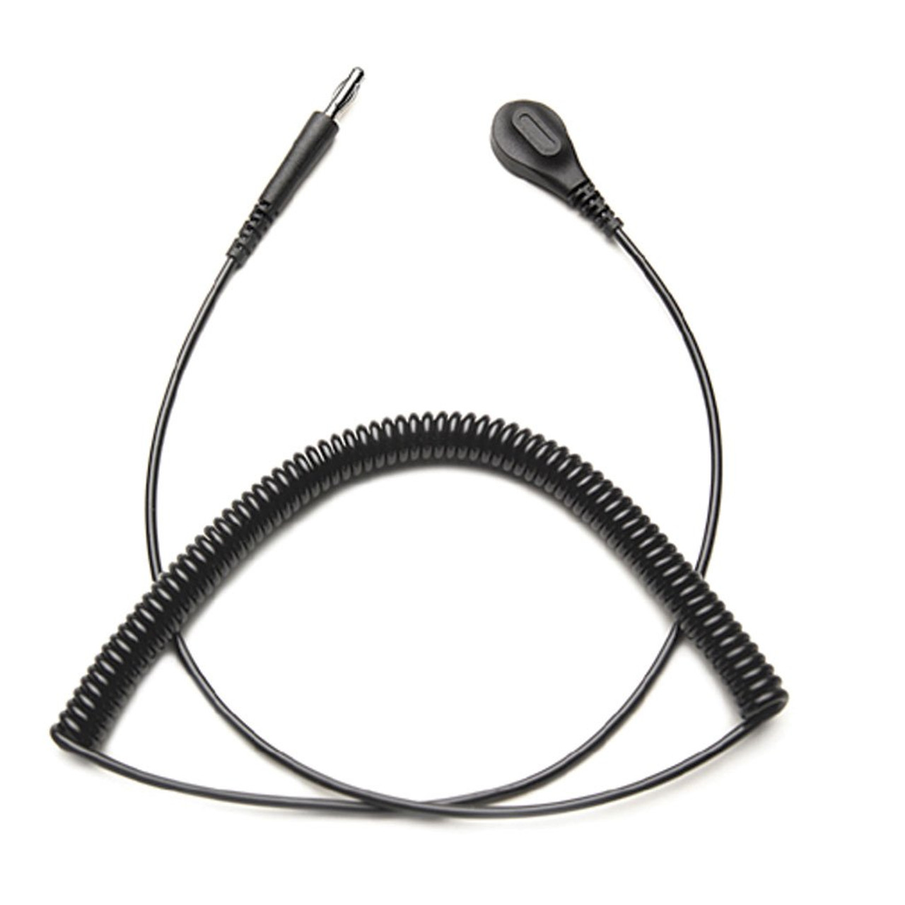 Transforming Technologies CC9020  |  20' Coil Cord, Black, 4mm, Premium - Case of 10