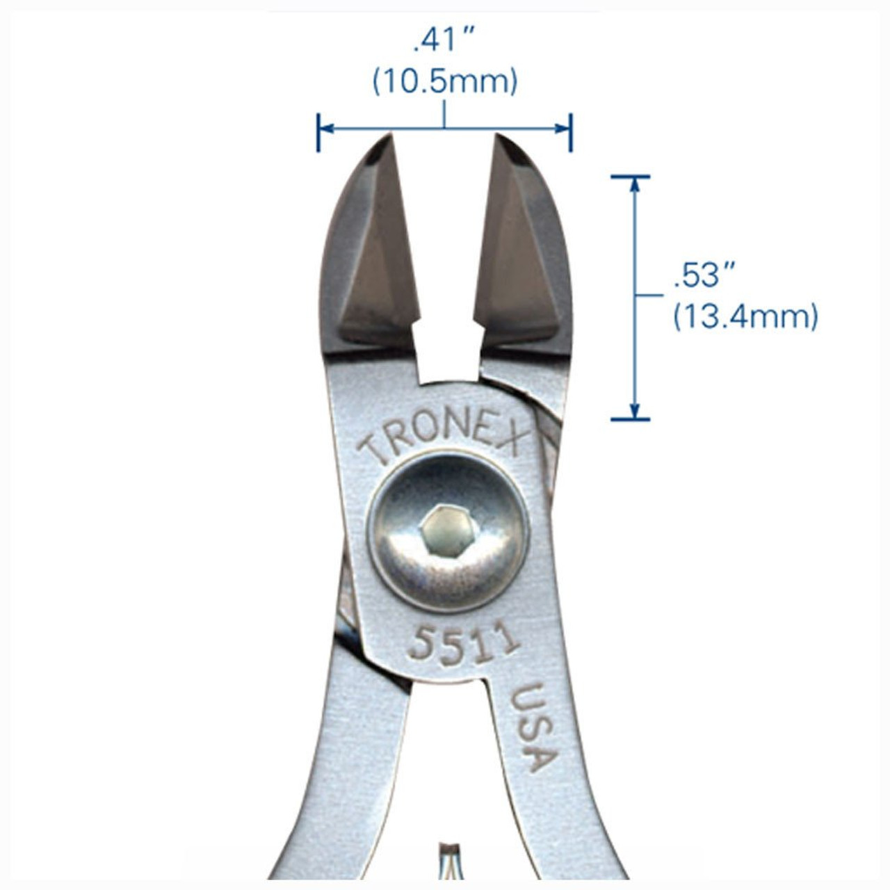 Tronex 5522 |  Large Oval Relief Cutter, Standard Handle, Flush Edge Finish