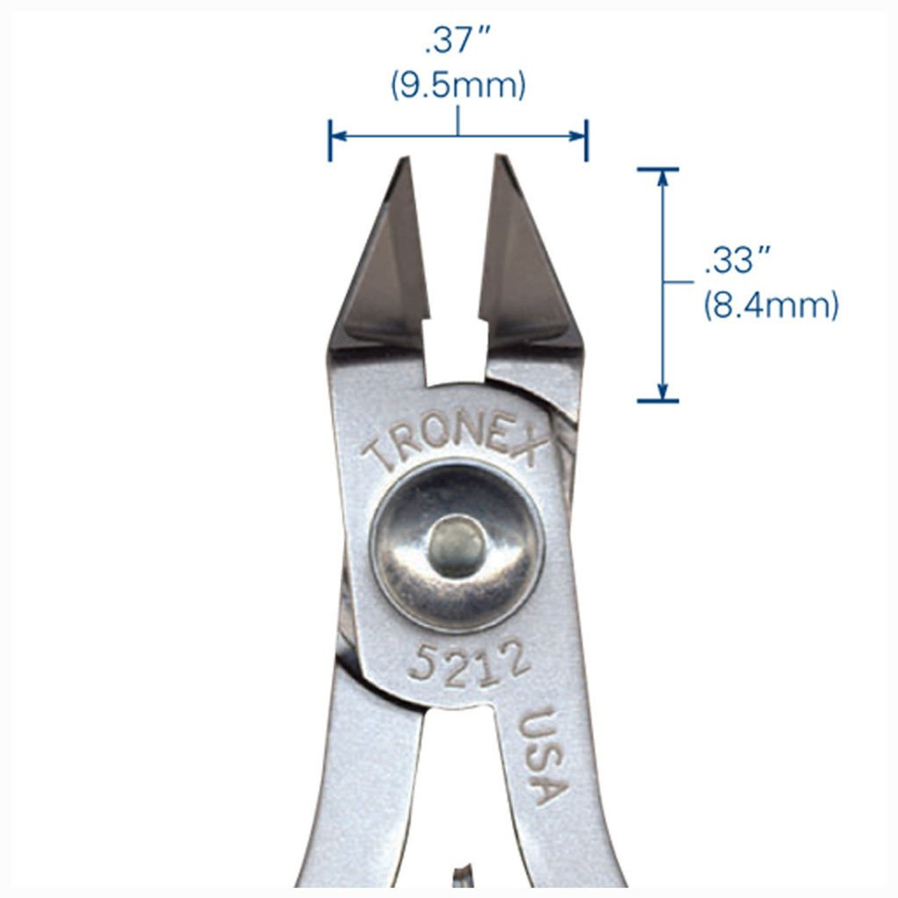Tronex 5221 |  Taper Relief Cutter, Standard Handle, Semi-Flush Edge Finish