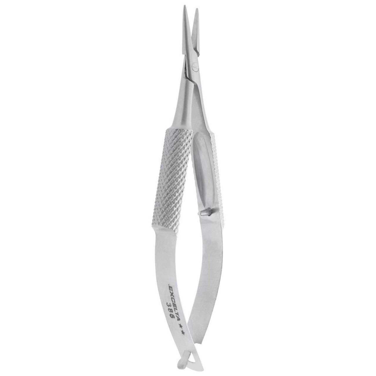 Excelta 386 |  Pliers - Micro - Flat Nose - 2-Star - SS - Self Opening