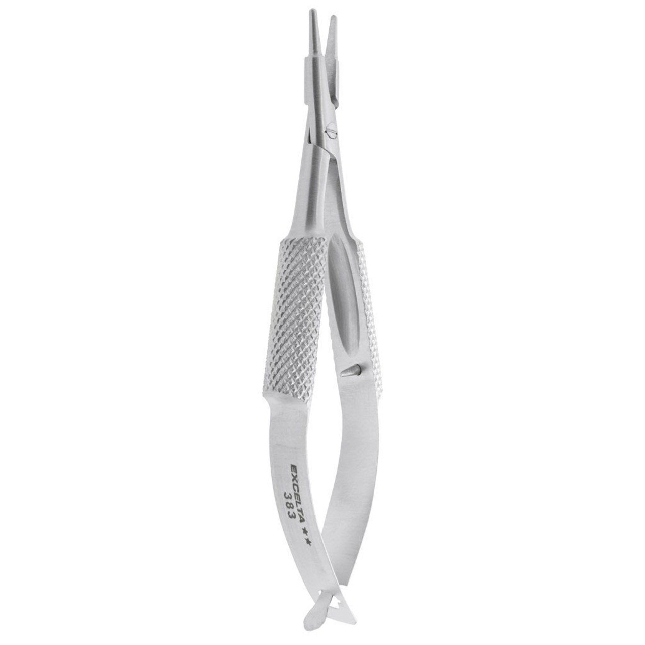Excelta 383 |  Pliers - Micro - Needle Nose - 2-Star - SS - Self Opening