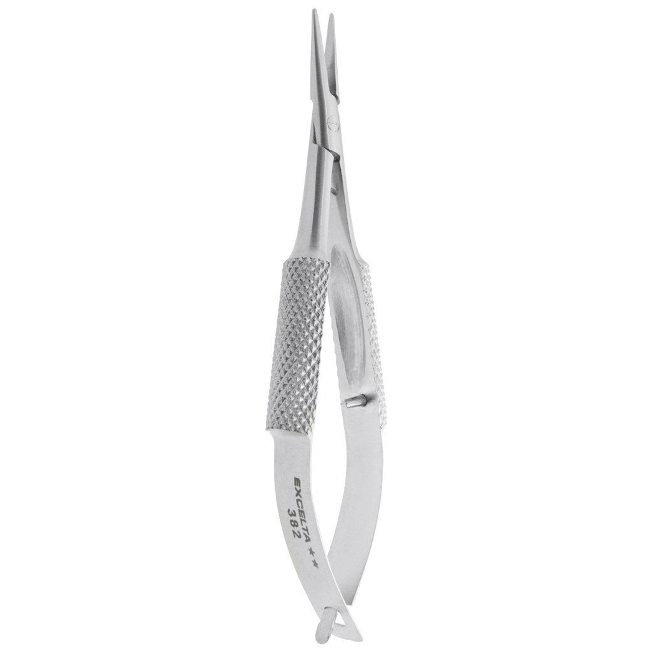 Excelta 382 |  Pliers - Micro - Straight - 2-Star - SS - Self Opening