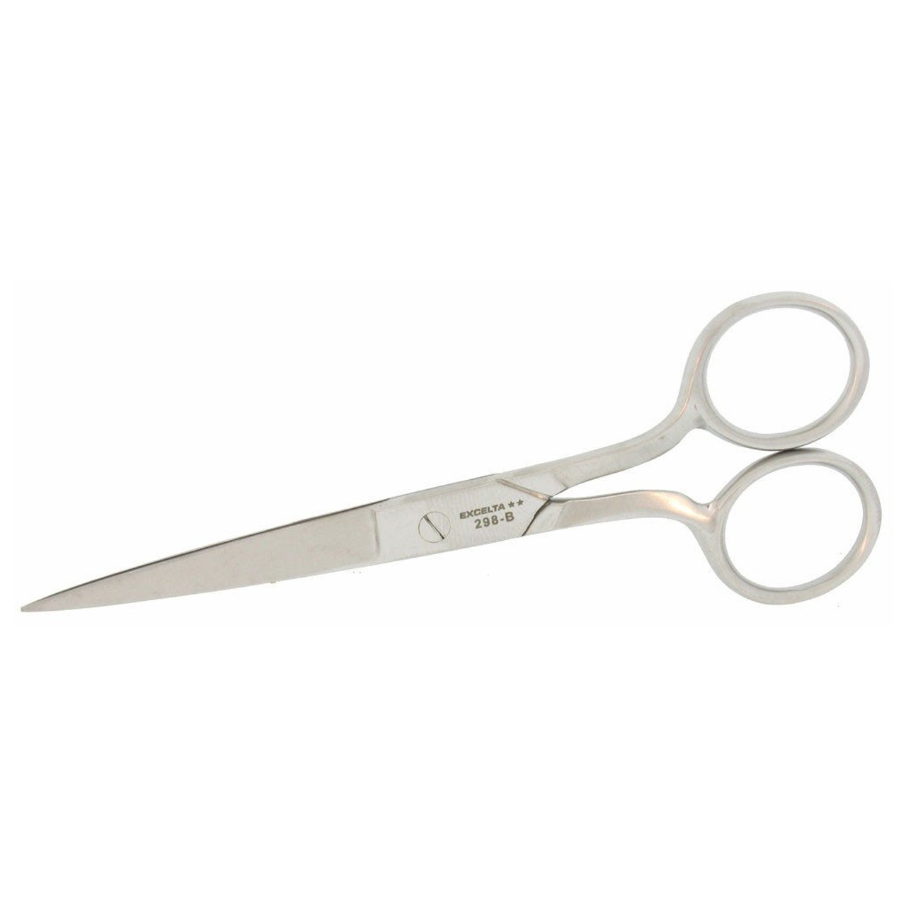 Excelta 298B  |  Scissors - Long blade - Straight - 2-Star - SS - Blade Length 2" (50mm)