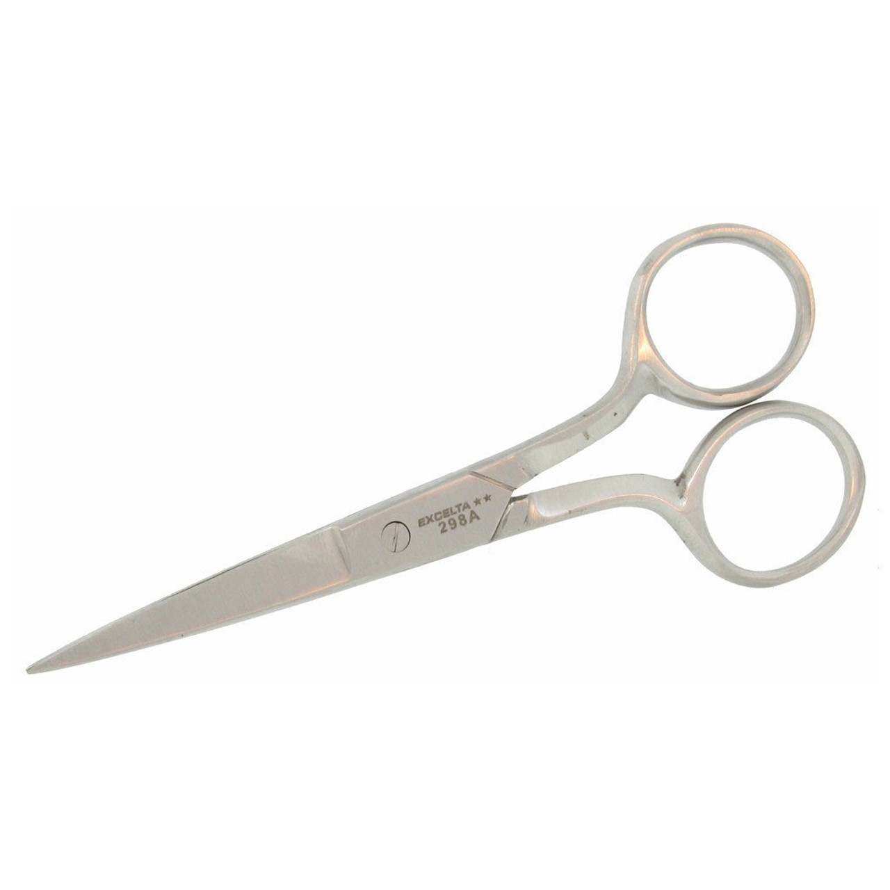 Excelta 298A  |  Scissors - Long blade - Straight - 2-Star - SS - Blade Length 1.75" (43.75mm)