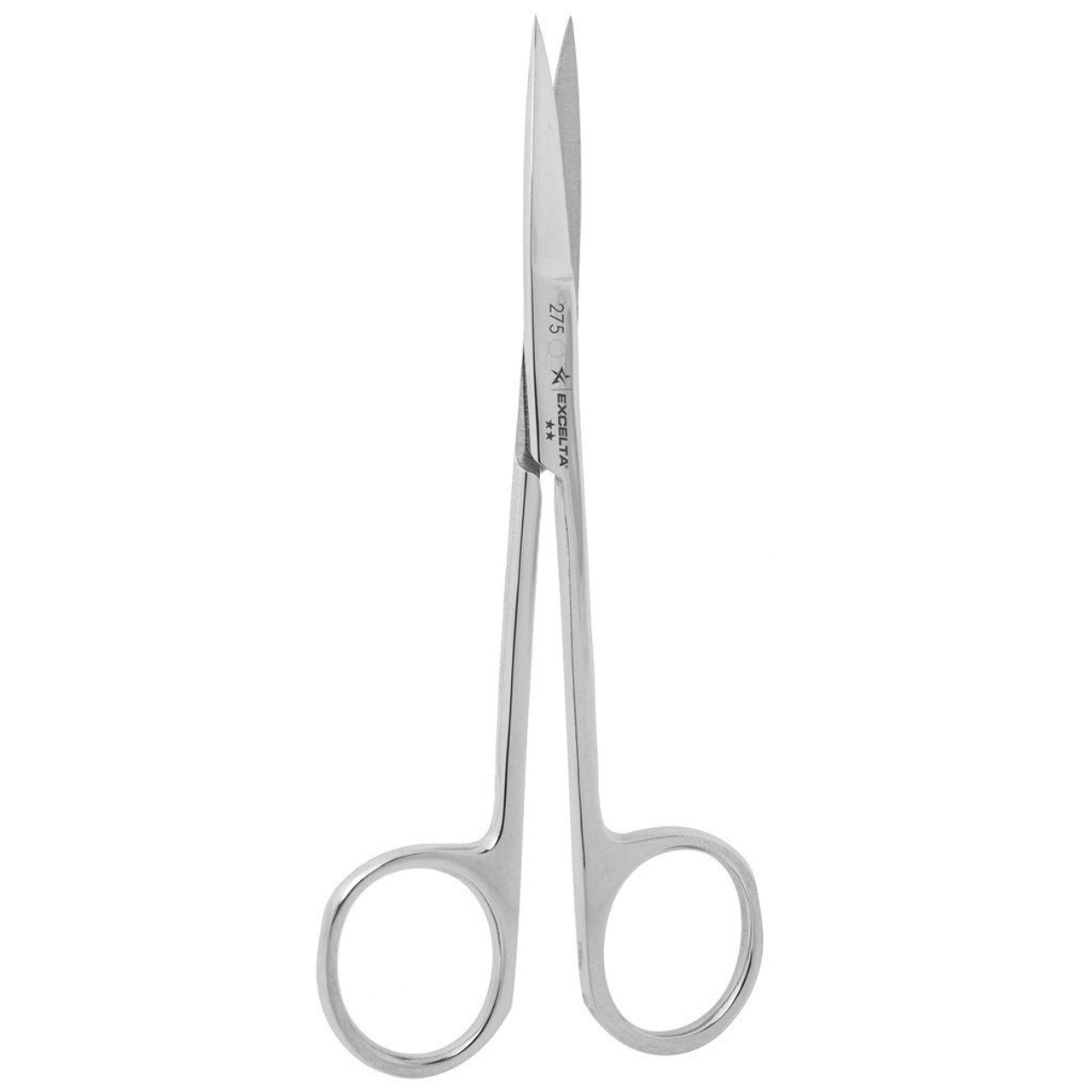Excelta 275 |  Scissors - Straight - 2-Star - SS - Blade Length 1.1"(27.5mm)