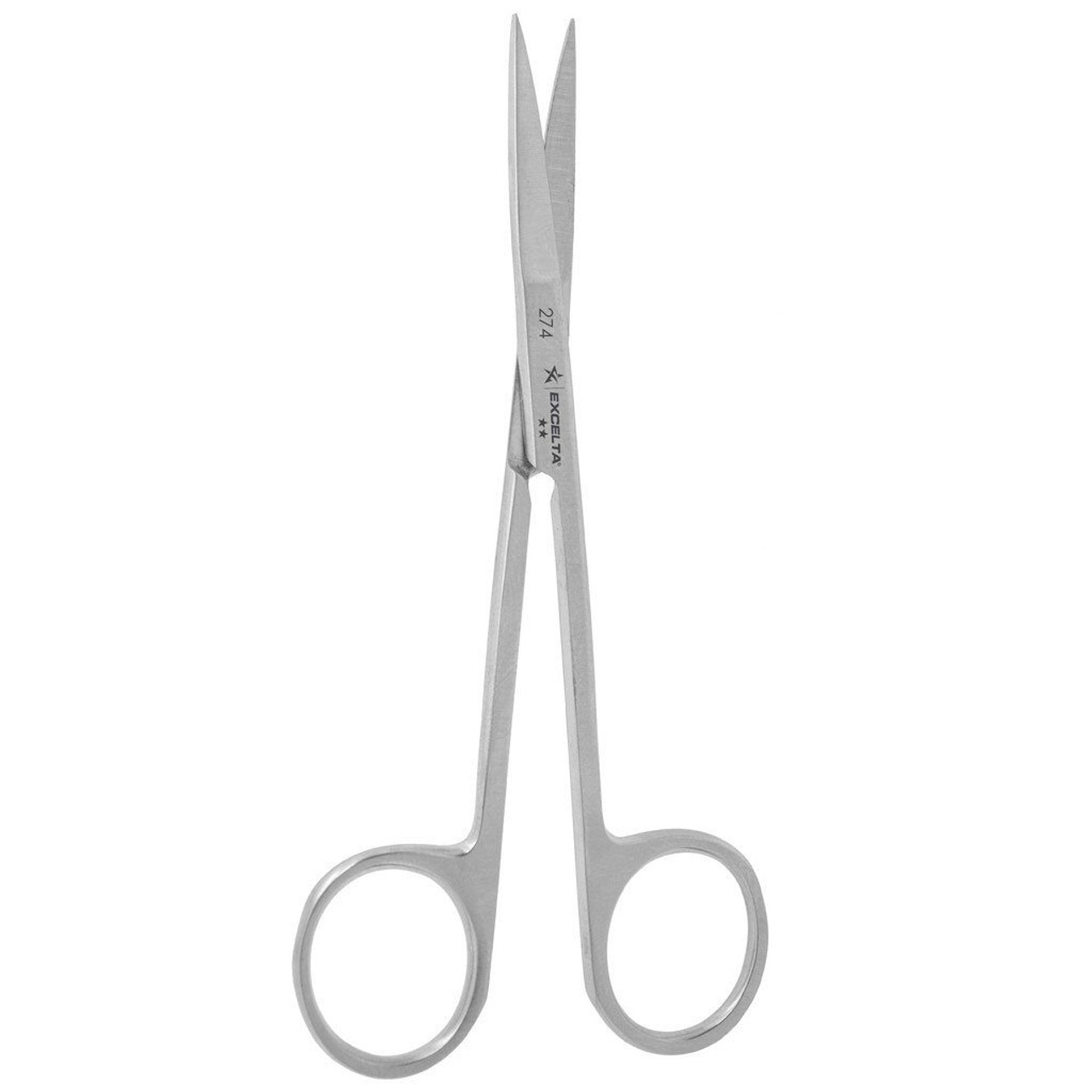 Excelta 274 |  Scissors - Straight - 2-Star - SS - Blade Length 1.2"(30mm)
