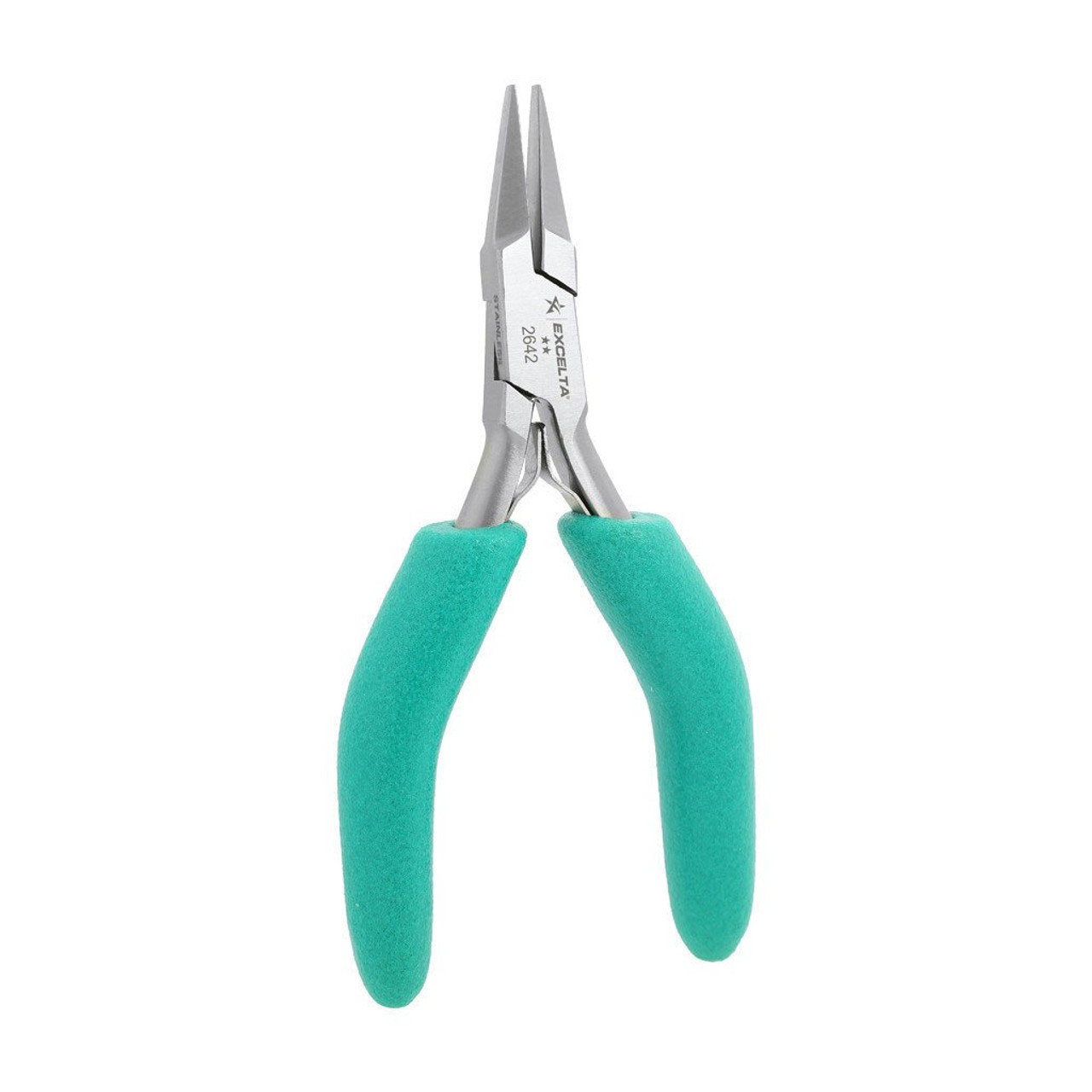 Excelta Corporation 2642S Pliers - 2 Star Small Flat Nose