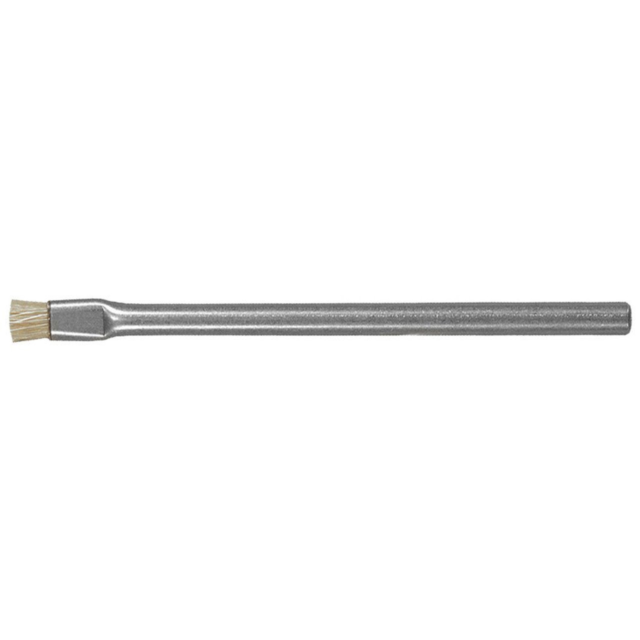 Excelta 212D-H  |  Brushes - ESD Safe - Straight - 3-Star - SS Handle w/Horse Hair Bristles