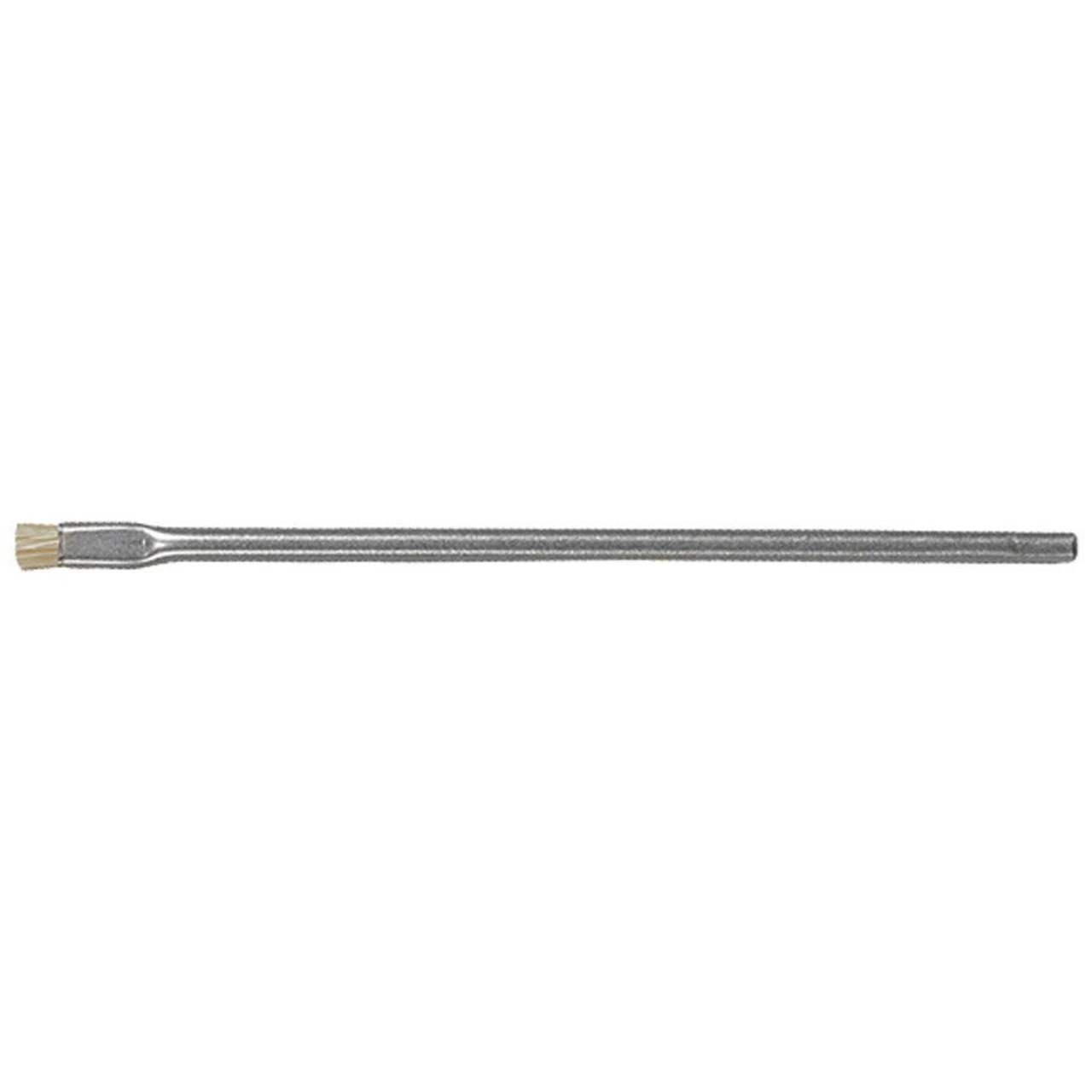 Excelta 212A-H  |  Brushes - ESD Safe - Straight - 3-Star - SS Handle w/Horse Hair Bristles