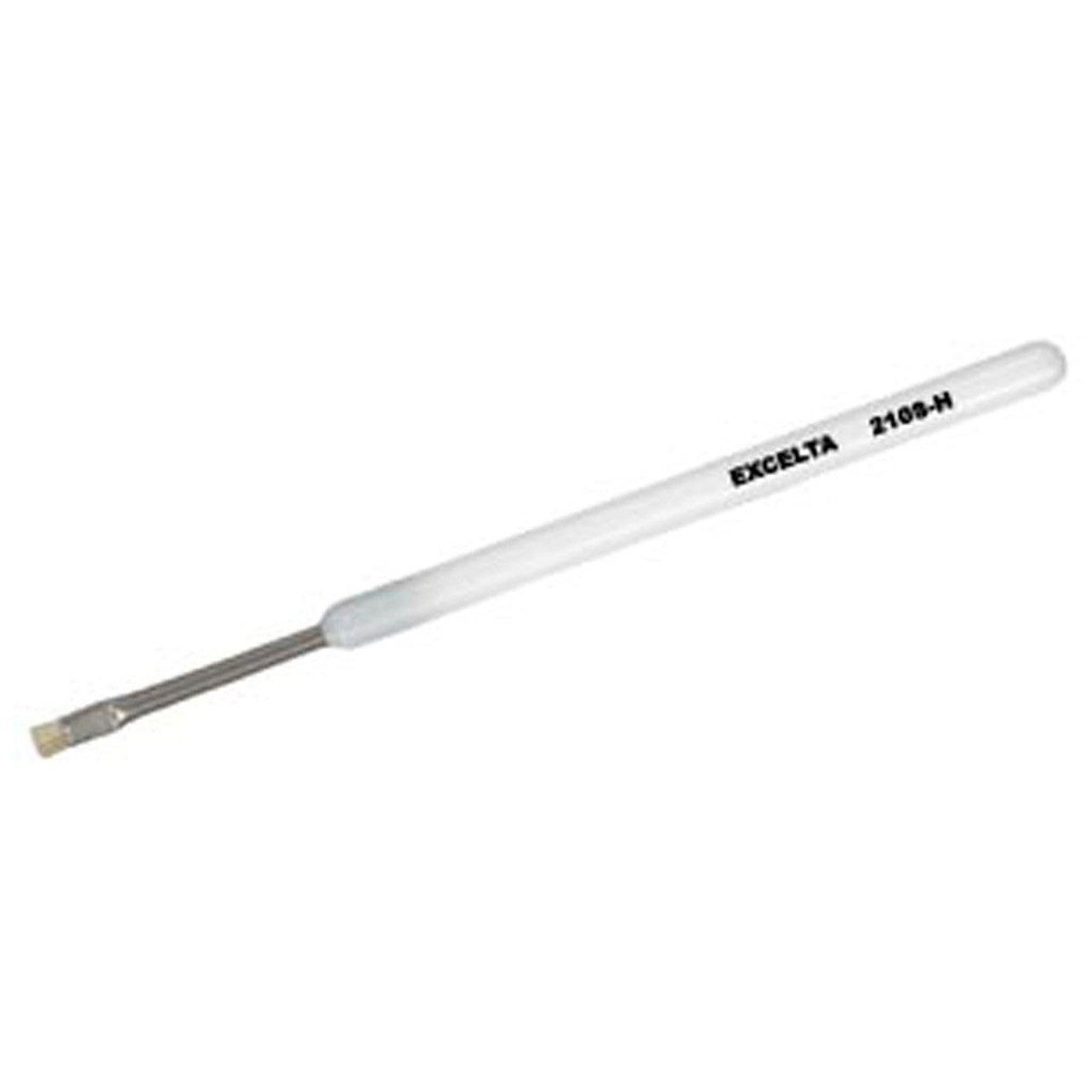 Excelta 210S-H  |  Brushes - ESD Safe - Straight - 4-Star - Acetal Handle w/Horse Hair Bristles