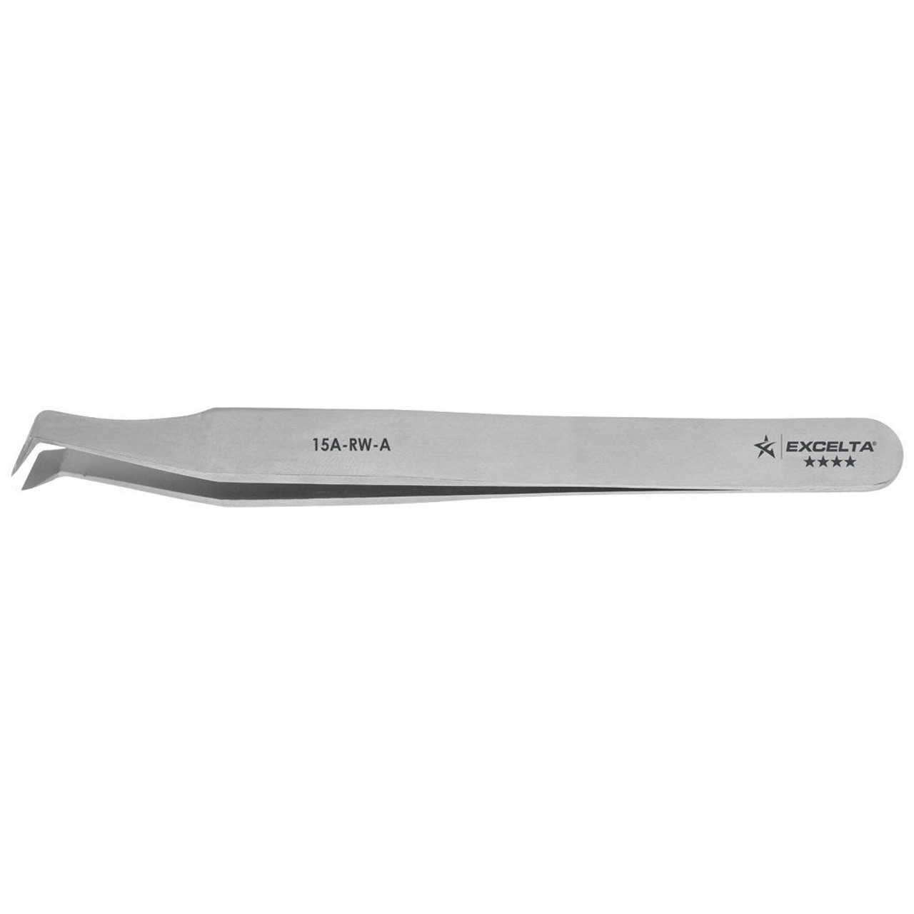 Excelta 15A-RW-S  |  Tweezers - Cutting - Angulated - 3-Star - SS