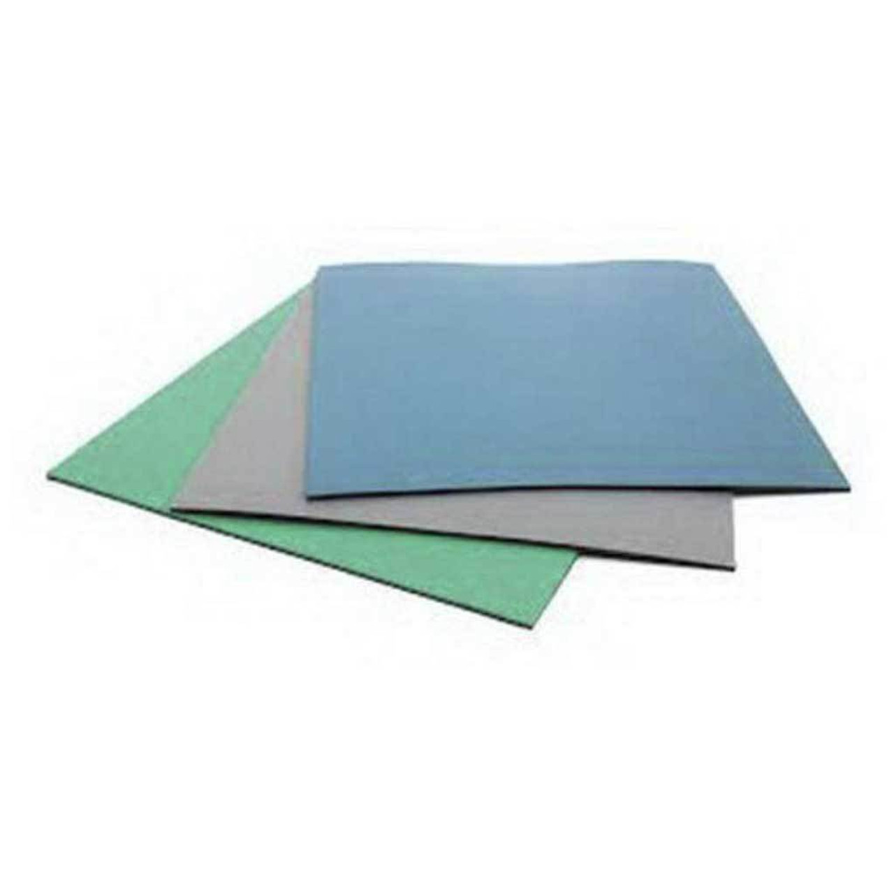 Botron B6623  |  Gray Dissipative Premium 2 Layer Rubber Mat 3'x2'x0.08'' with Hardware and Grounding