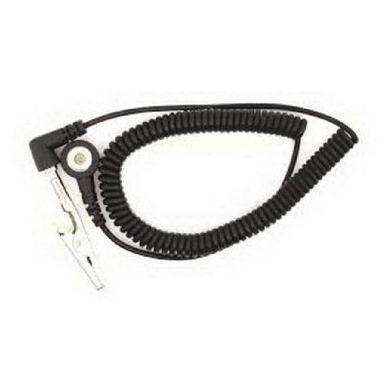 Botron B2118  |  Black 90 Degree Coil Cord 6' .125" Snap
