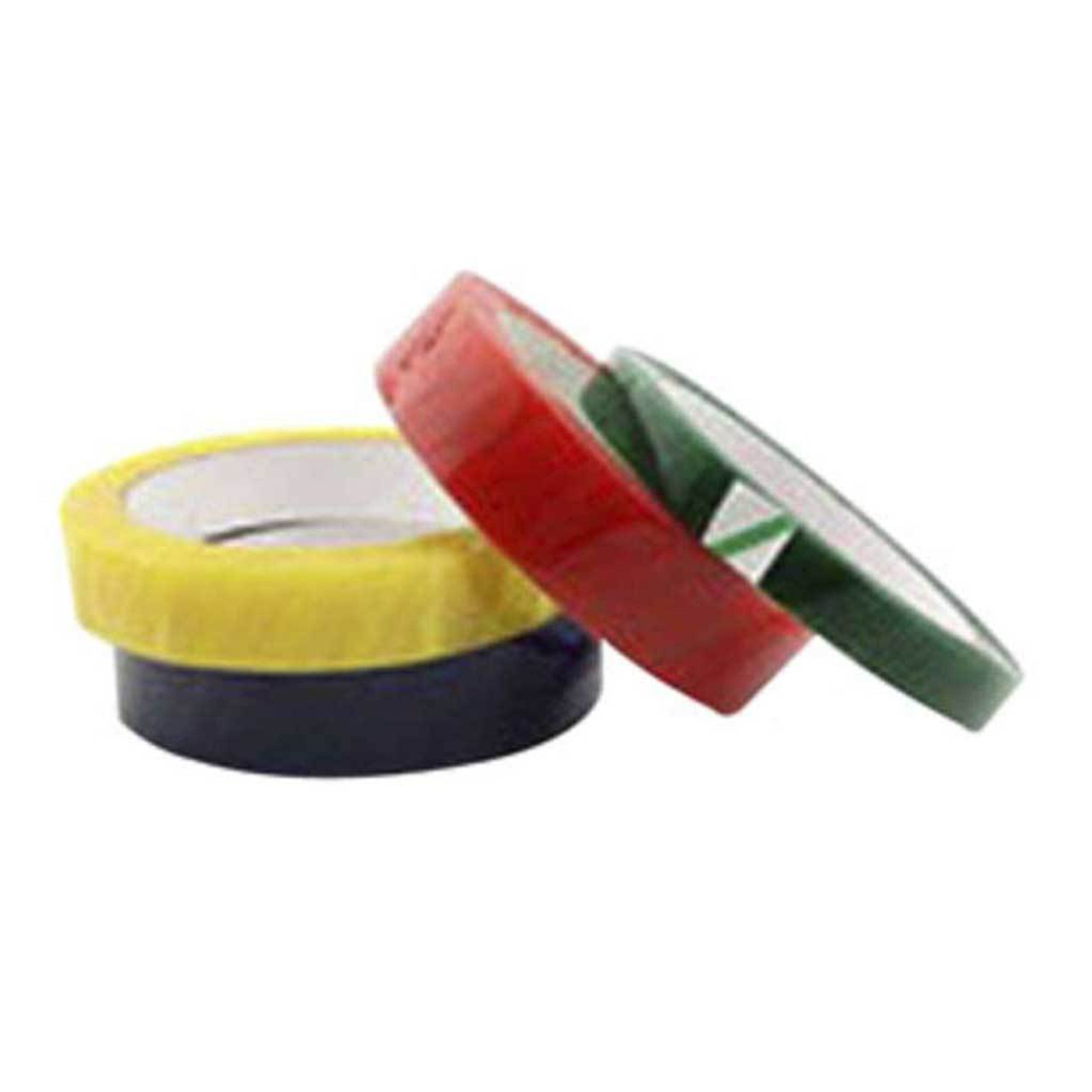 Botron B1633YPS  |  Yellow Printed Striped Anti-Static Cellulose Tape 216'x0.75'' 3" Core