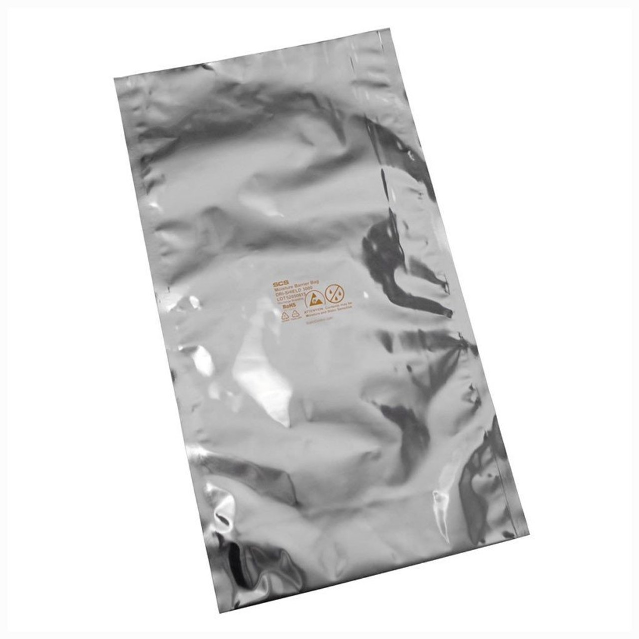 SCS D301020  |  Static Shielding Moisture Barrier Bag, Lower MVTR, Dri-Shield 3000, 10"x20" - 100/PK
