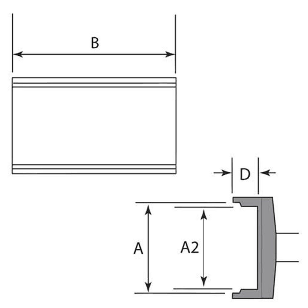 Metcal SMTC-147 | SMT Rework Tip, Tunnel, 8.51mm DPAK for MX Iron, RM3E & H1-AV Handpieces, 700 Series