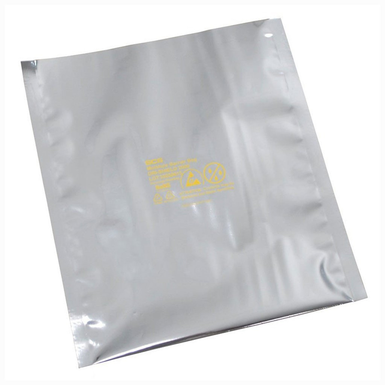 SCS 7001024 |  Static Shielding Moisture Barrier Bag, Dri-Shield 2000 Series, 10"x24" - 100/PK