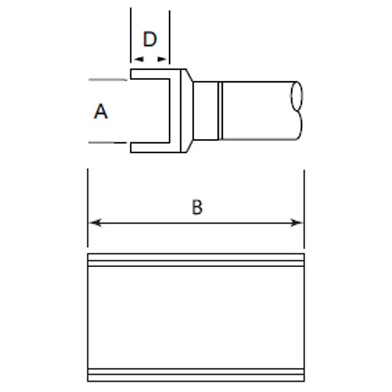 Metcal RFP-DL2 | MFR SMT Rework Cartridge, Tunnel, SOIC-8 Chip Pkg, Standard Thermal Loads
