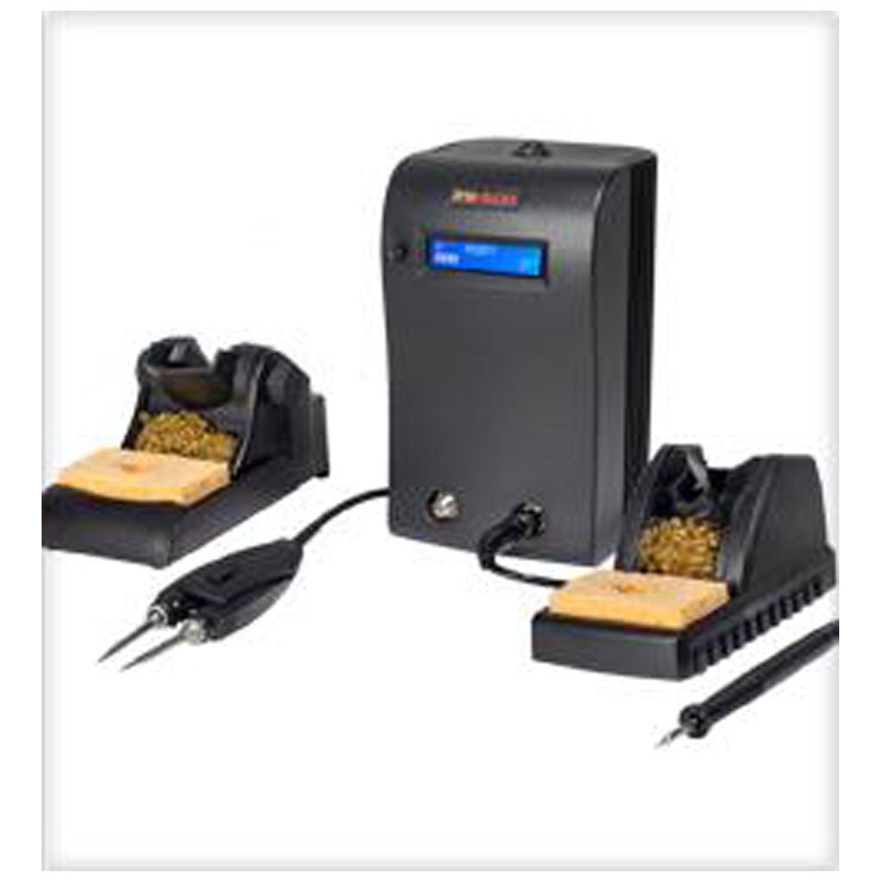 Metcal MX-500SPT | Dual-Port Switchable Soldering & Tweezers Rework System, RM3E & MX-PTZ Handpieces & Stands