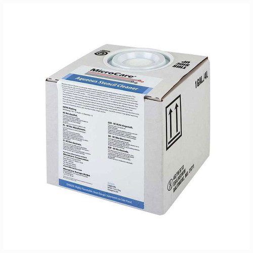 MicroCare MCC-BGAG  |  Aqueous Stencil Cleaner - 1-Gallon Mini-Cube