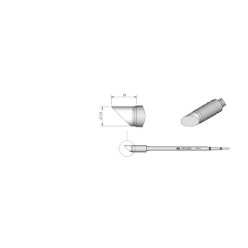 JBC C470003  |  C470 Conical Soldering Tip Cartridge - 7.5 mm