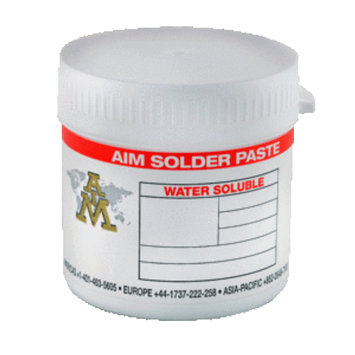 AIM Solder 21380 |  SN63, WS488 Water Soluble Solder Paste, T4 - 500g Jar AIM Solder 21380 |  SN63, WS488 Water Soluble Solder Paste, T4 - 500g Jar
