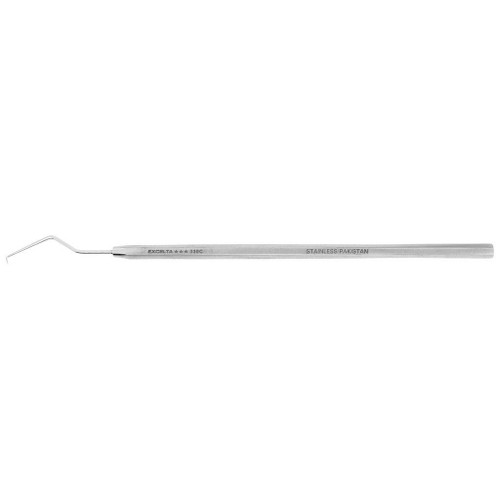 Excelta 330C  |  Probe - Mini Fine Tip - Curved - 3-Star - SS - .01" (.25mm)