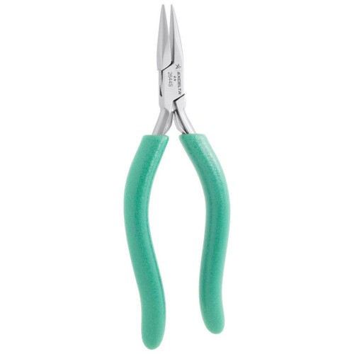 Excelta 2644S  |  Pliers - Small - Chain Nose - 2-Star - SS - Long 'S' handle